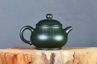 《潘壺》宜興紫砂壺實(shí)力派名家純手工民國綠潘壺泡茶壺茶壺茶具