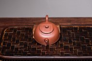 《半月》宜興工藝美術師手工紫砂壺半月泡茶壺茶具清水泥
