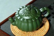 《錦上添花》宜興紫砂壺實(shí)力派名家純手工珍稀民國(guó)綠中壺茶具泡茶壺