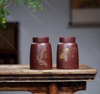 品名：精美茶倉。泥料：原礦優質紫泥