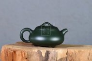 《漢棠石瓢》紫砂壺宜興實力派名家純手工民國綠石瓢泡茶壺