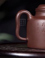 《高德鐘》宜興紫泥高級(jí)工藝美術(shù)師手工紫砂壺茶具德鐘
