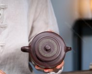 鑲銀粉彩周盤(pán)