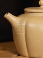 《菊蕾》宜興紫砂壺助理工藝美術師手工標本級本山段泥泡茶壺菊蕾茶具