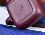 《混方壺》宜興紫砂壺高級工藝美術師純手工全紫茄泥方器泡茶壺茶具