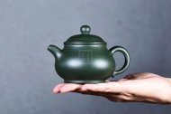 《潘壺》宜興紫砂壺實(shí)力派名家純手工民國綠潘壺泡茶壺茶壺茶具