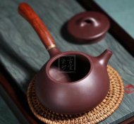 《唐羽·石瓢》宜興黃龍山紫泥實力派名家全手工收藏把玩茶具