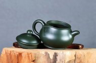 《潘壺》宜興紫砂壺實(shí)力派名家純手工民國綠潘壺泡茶壺茶壺茶具