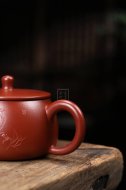 《玉潤》宜興紫砂壺助理工藝美術(shù)師純手工大紅袍泡茶壺茶具