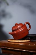 《德鐘》宜興大紅袍紫砂壺全手工茶壺工藝美術師老師德鐘