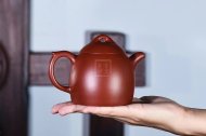《秦權》宜興紫砂壺全手工茶壺老師大紅袍秦權
