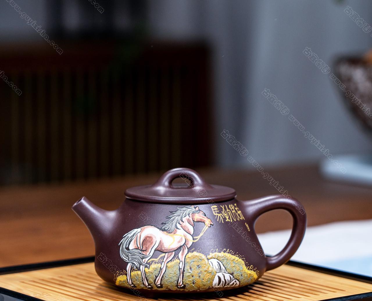 精工作品推薦！品名：馬到成功，泥料：原礦